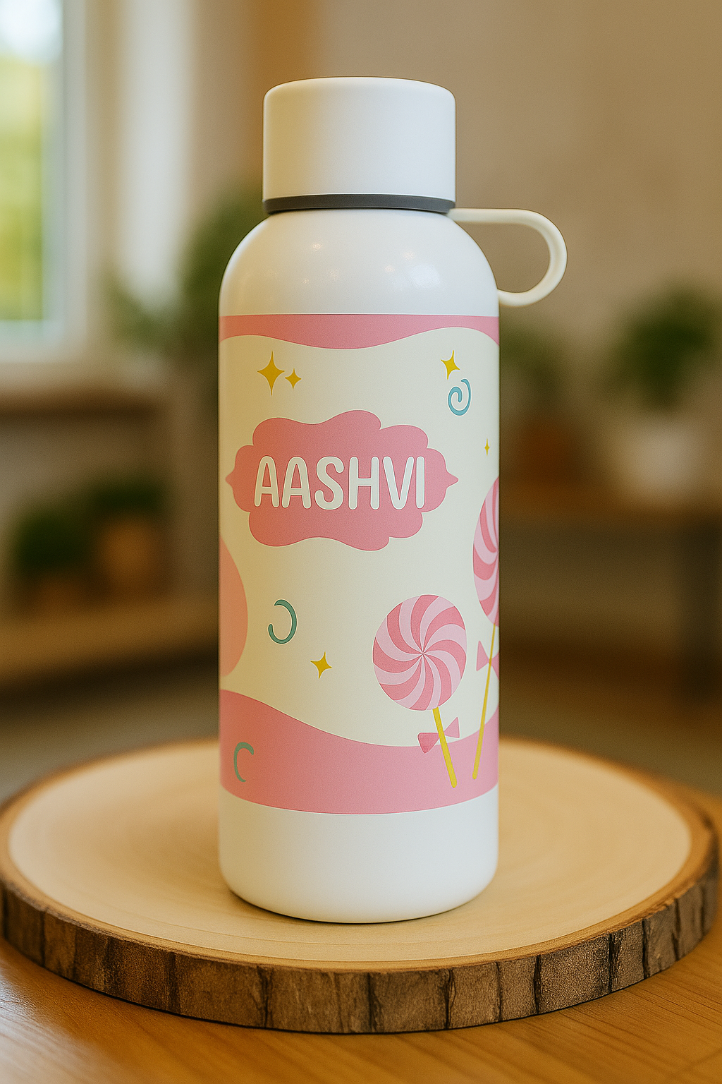 Candy Pink Stainless Steel Bottle