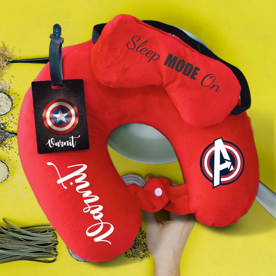 Customised Neck Pillow Combo