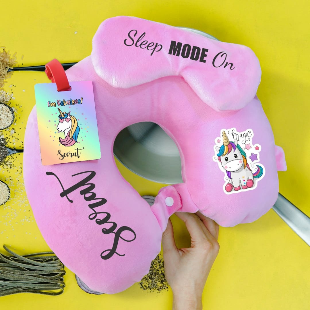 Customised Neck Pillow Combo
