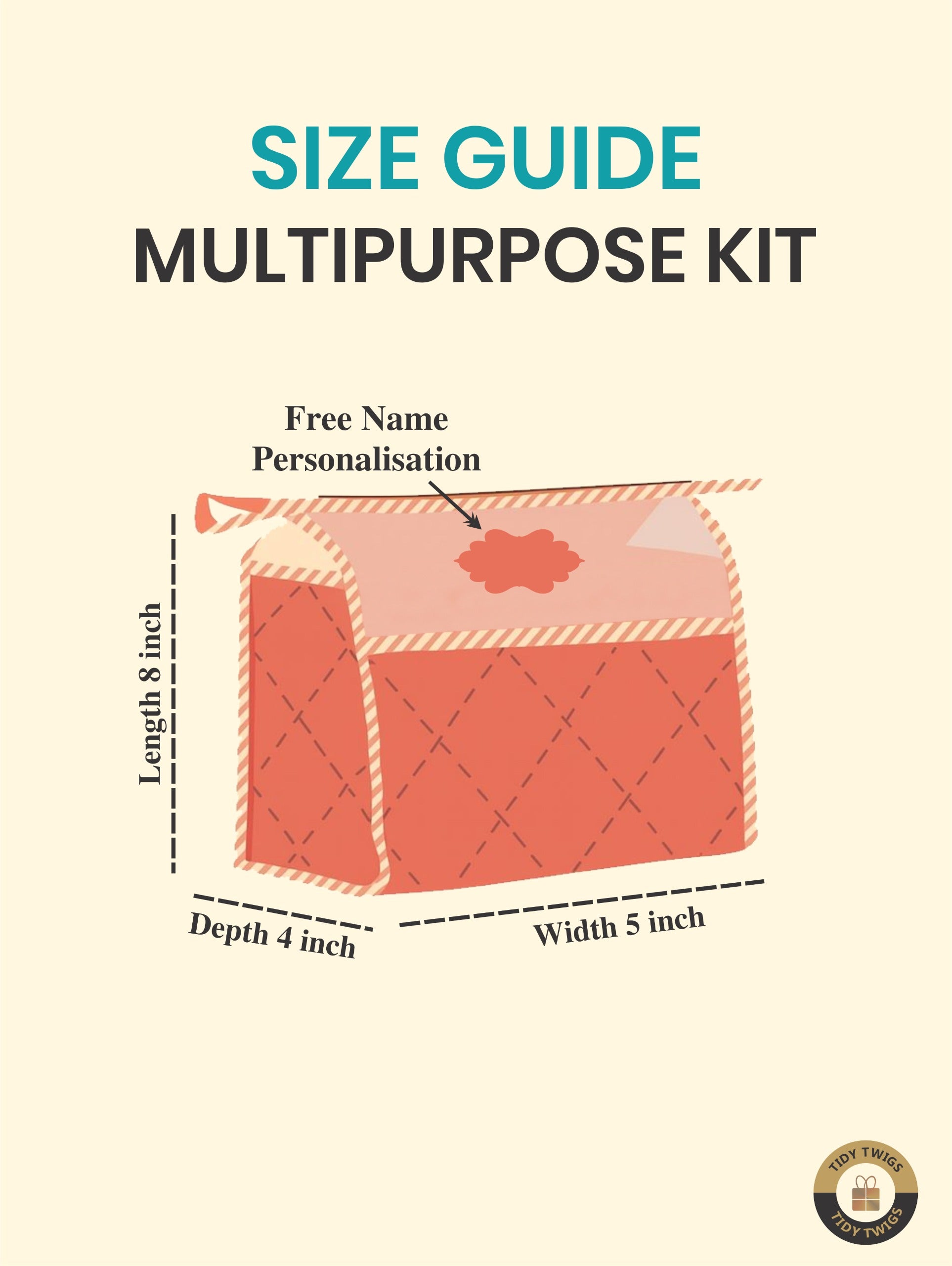 Rainbow Print Multi Purpose Kit
