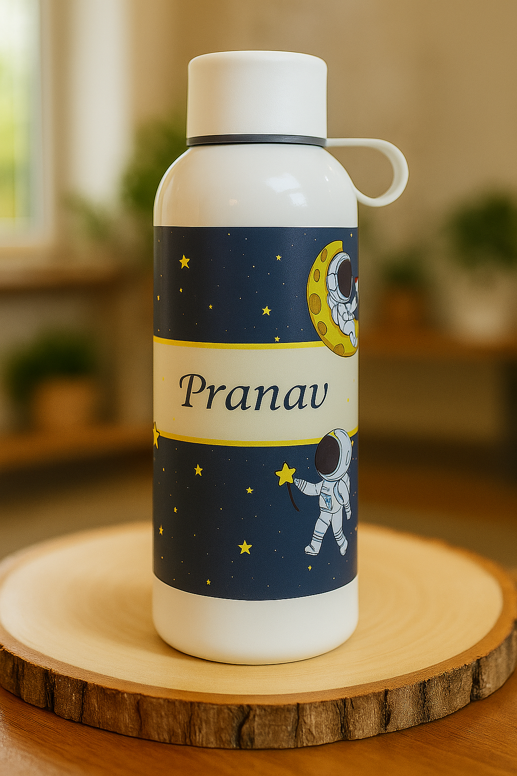 Galaxy Design Printed Steel Bottle
