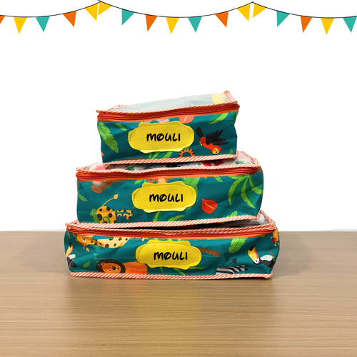 Animal Print 3 in 1 Cubic Set