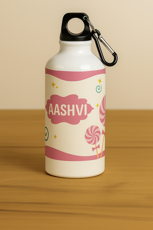 Lolipop Print Aluminum Bottle