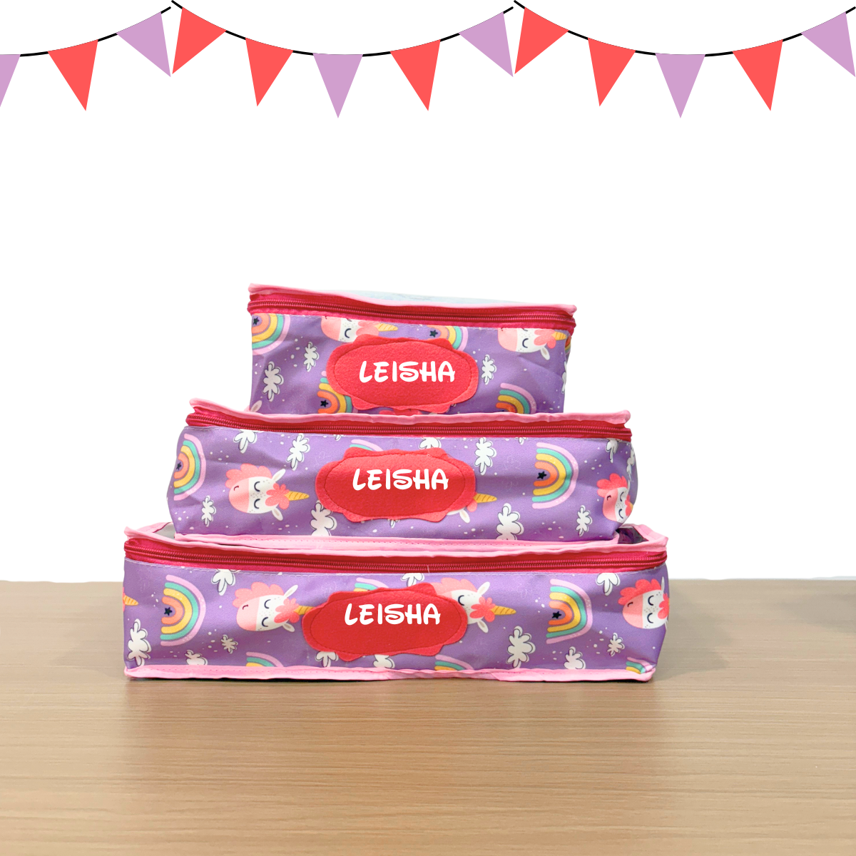 Unicorn Print 3 in 1 Cubic Set