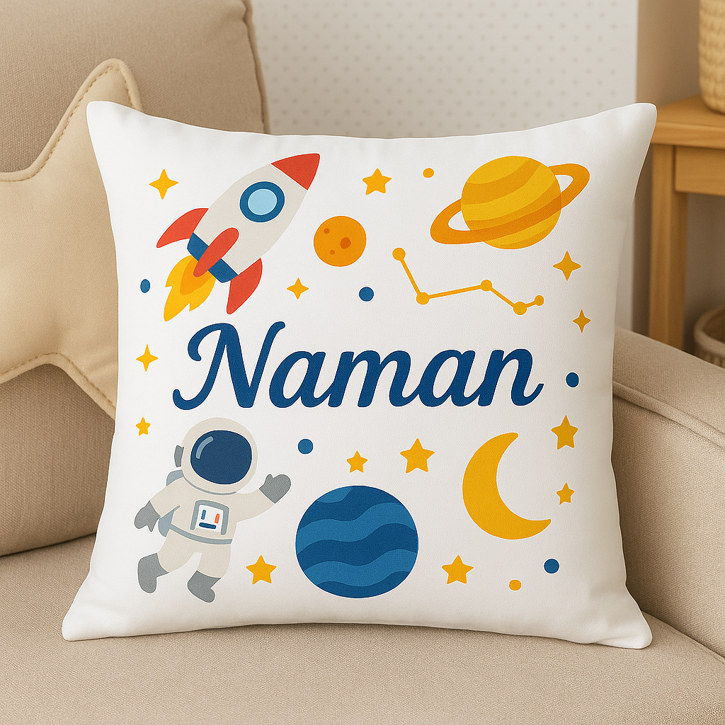 Space Print Cusion Cover
