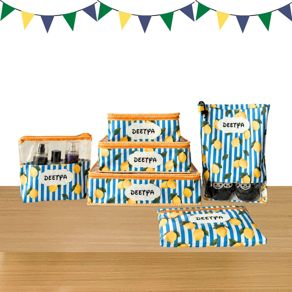 Lemon Print Organisers