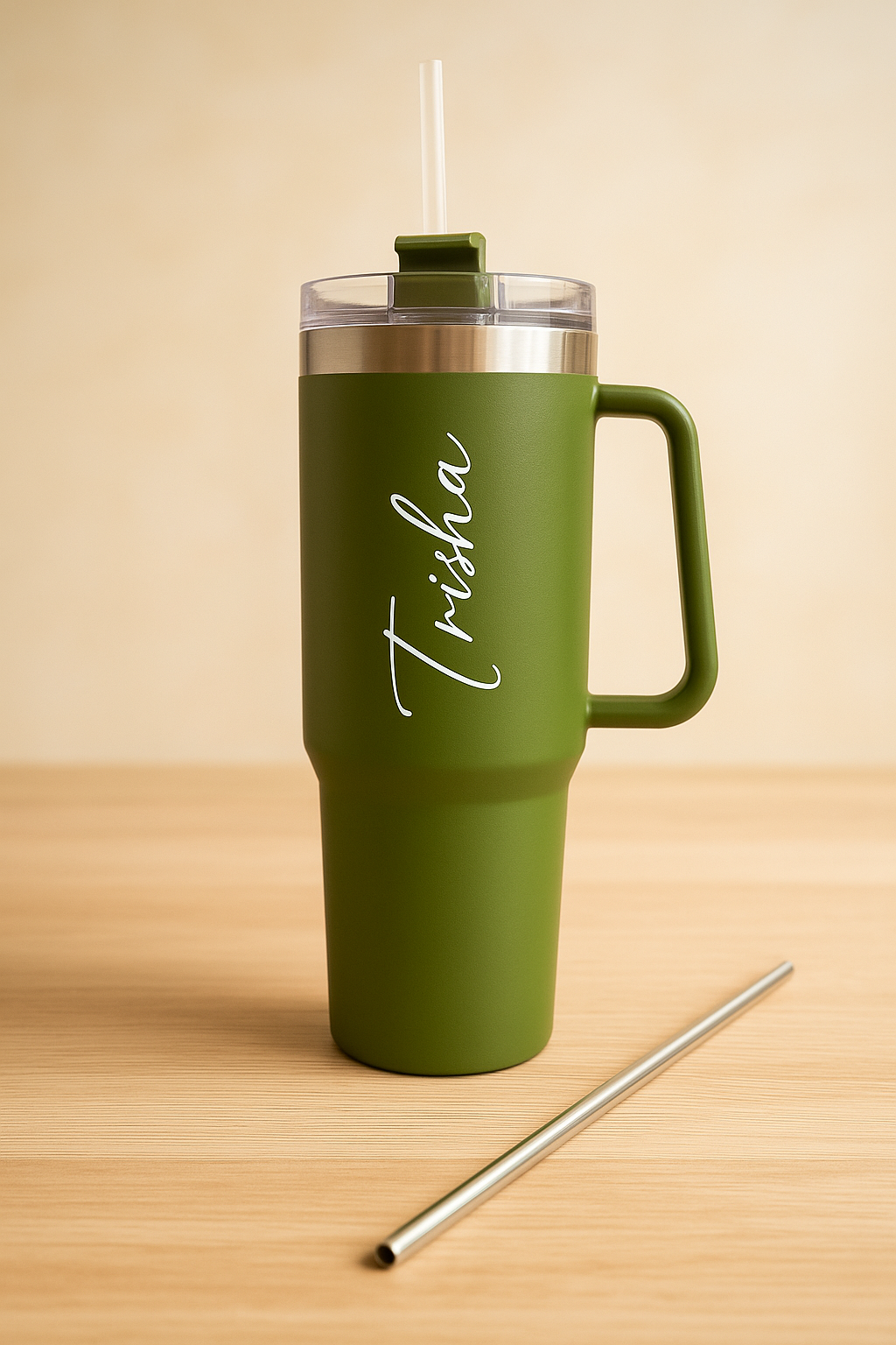 Green Personalised tumblers
