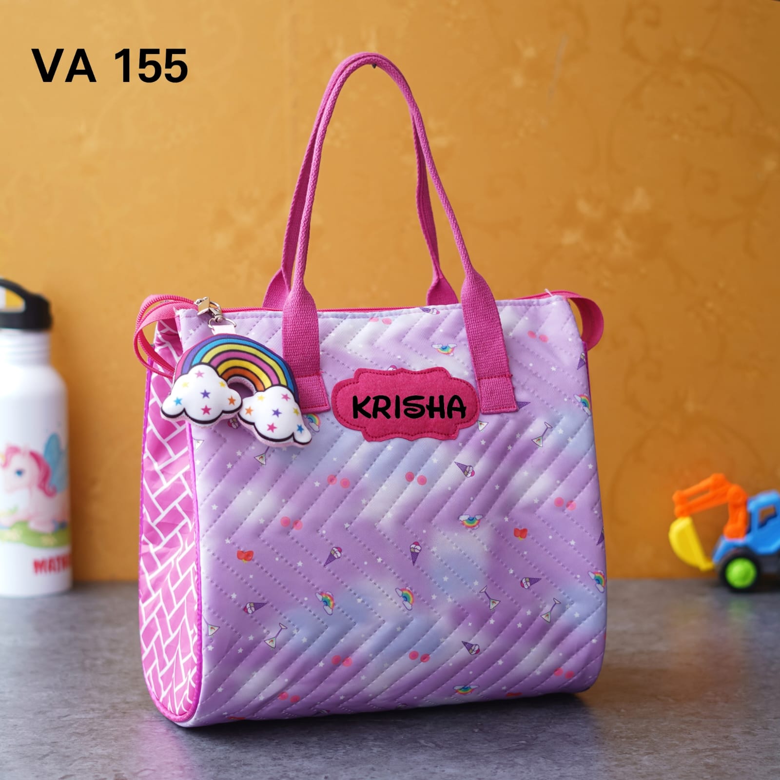 Ice Cream Print Tote Bags