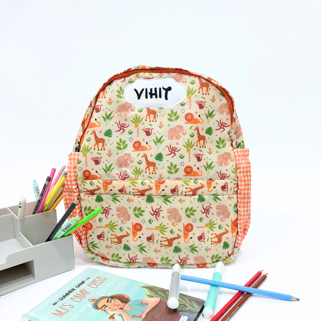 Animal Print Toddler Backpack