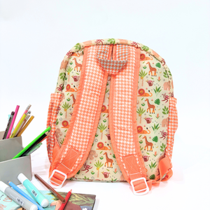 Animal Print Toddler Backpack