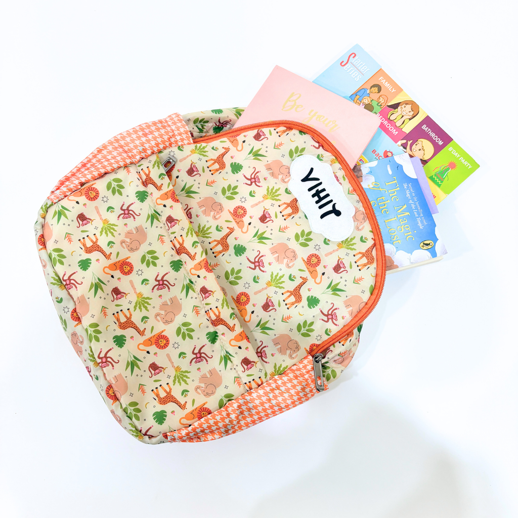 Animal Print Toddler Backpack