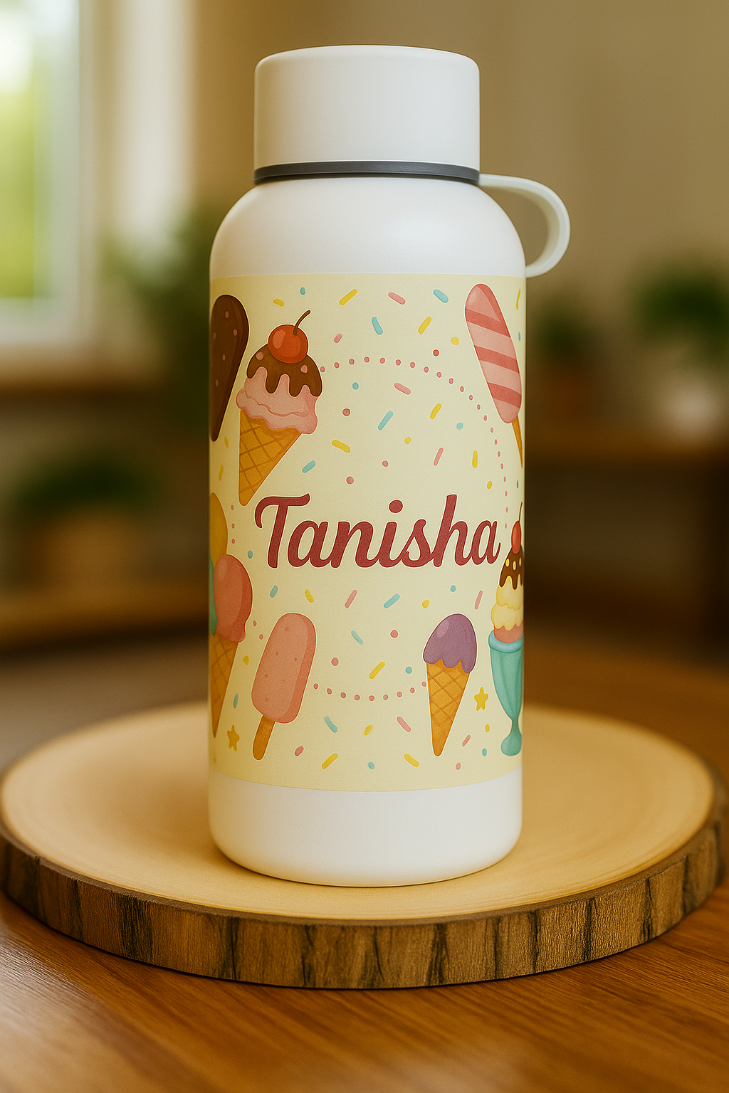 Ice Cream Fantasy Steel Bottle