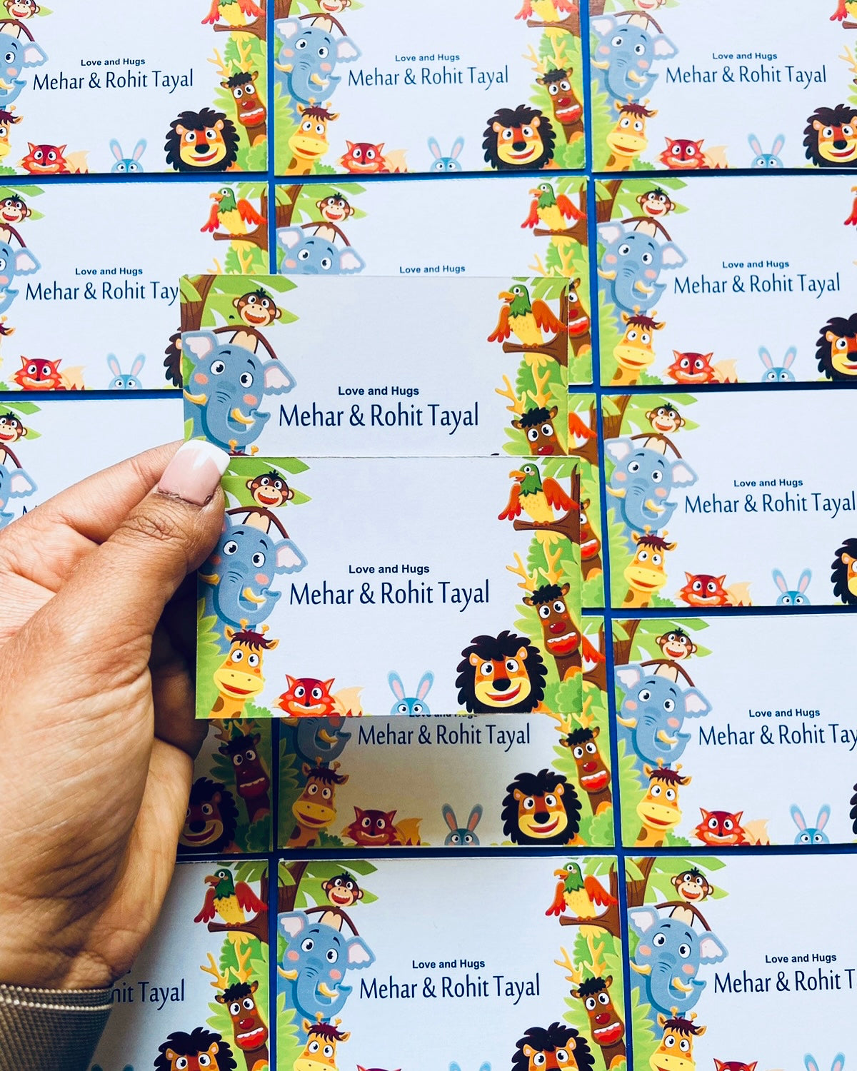 Animal Print Gift Card