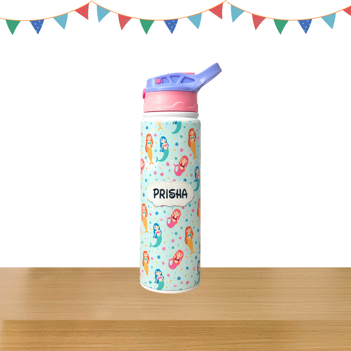 Mermaid Steel Sipper Bottle