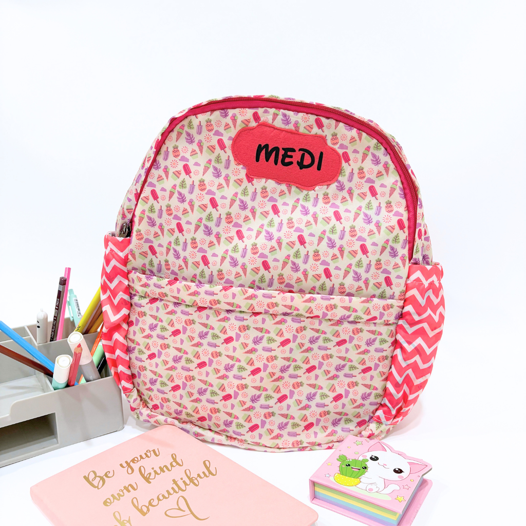Ice-cream Print Toddler Backpack