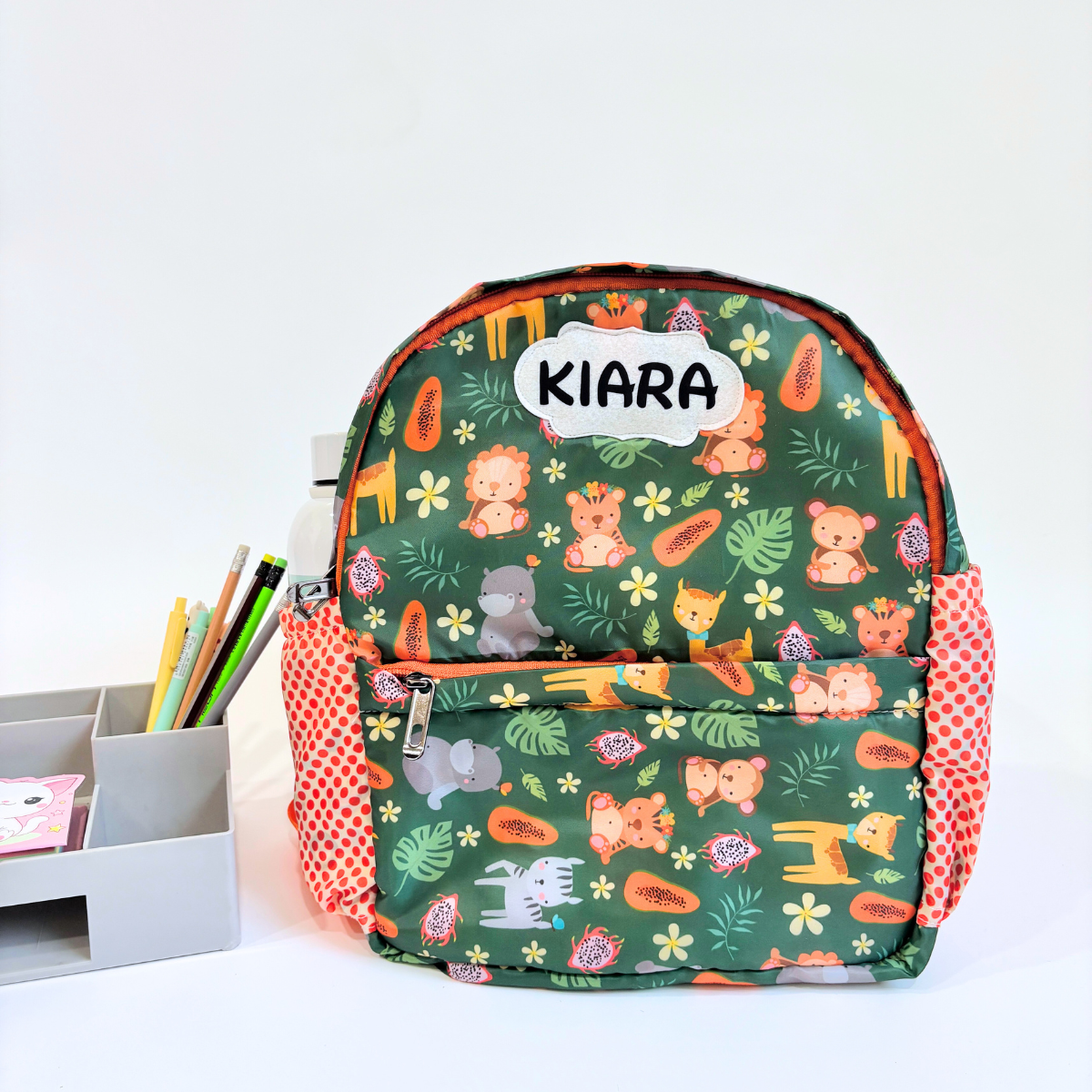 Jungle Print Toddler Backpack