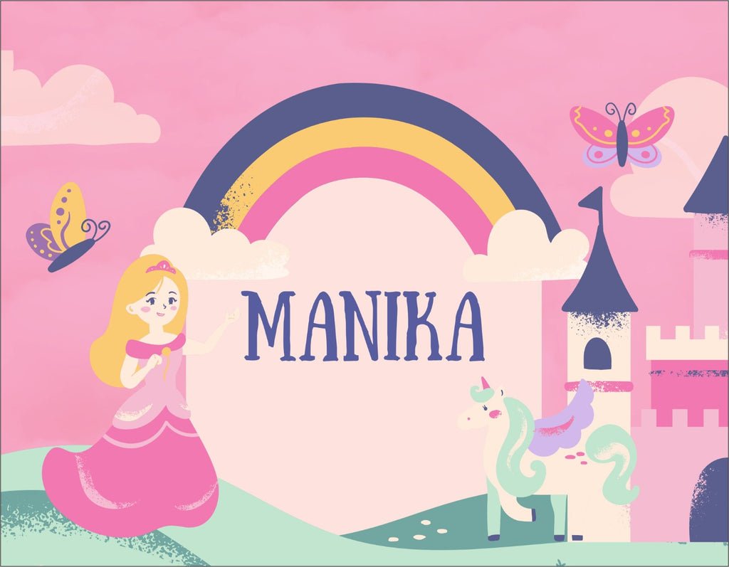 Princess Fantasy World Steel Bottle