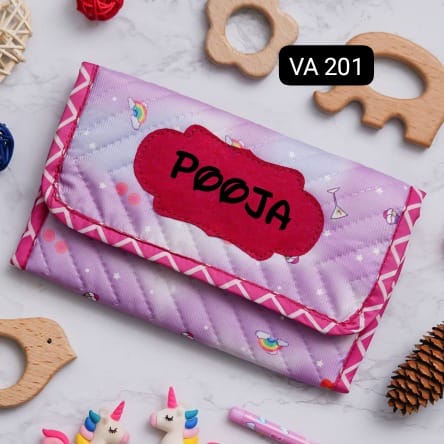 Rainbow Print Stationery Pouch