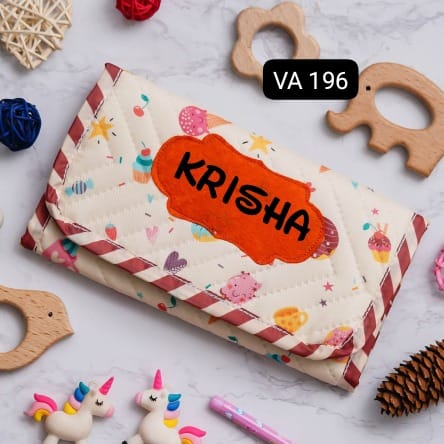 Ice Cream Print Stationery Pouch