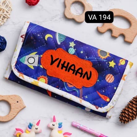 Space Print Stationery Pouch
