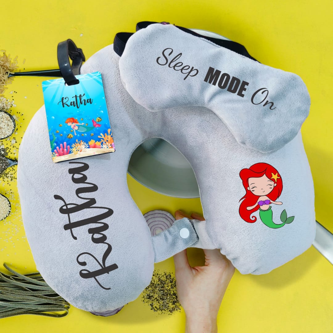 Customised Neck Pillow Combo