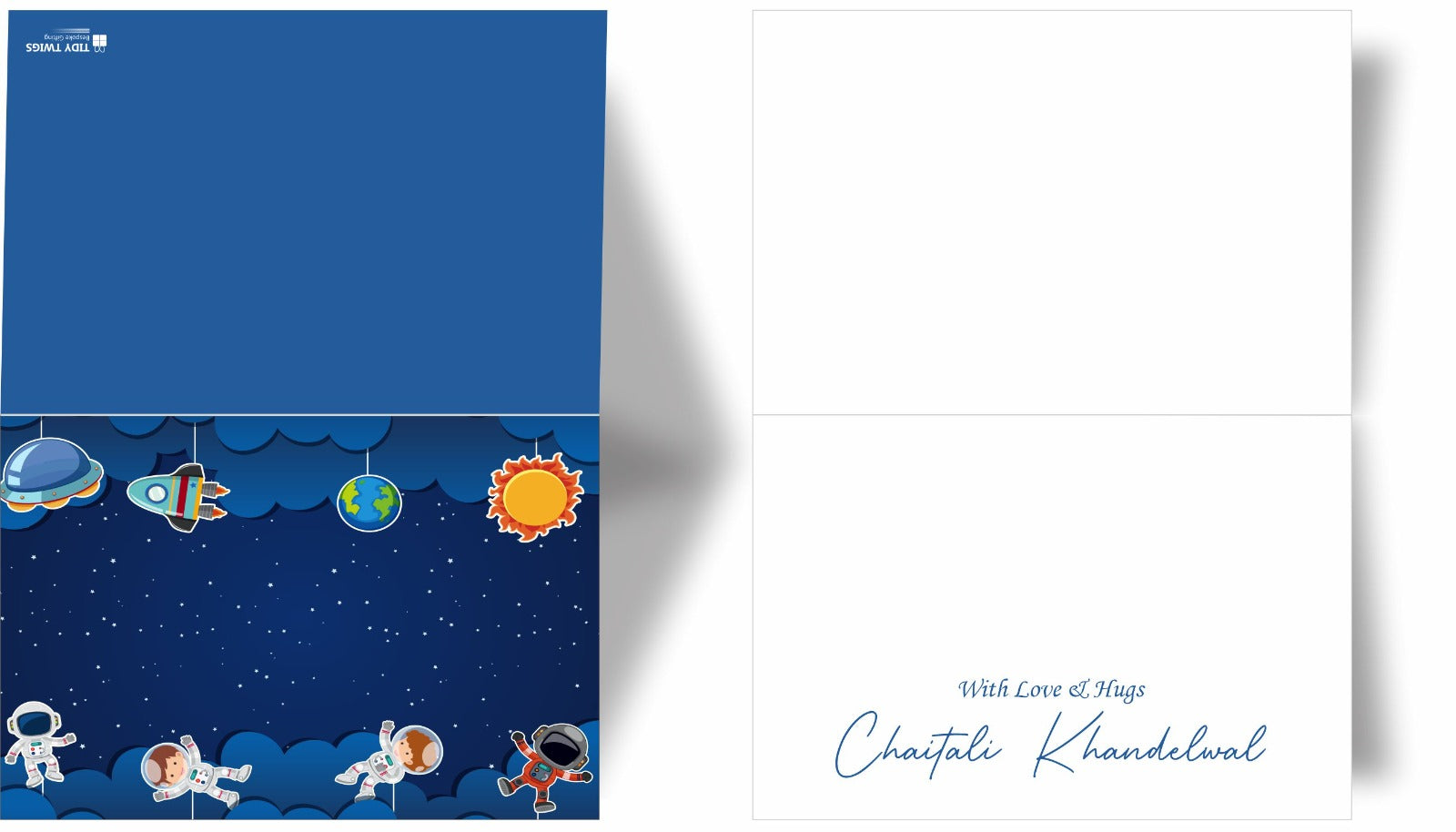 Space Print Note Cards