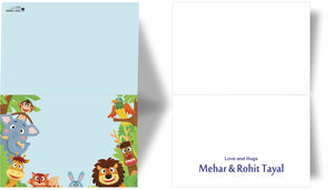 Animal Print Note Cards