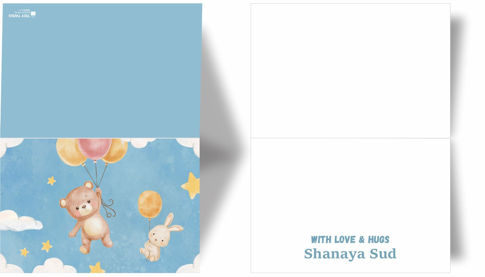 Taddy Print Note Cards