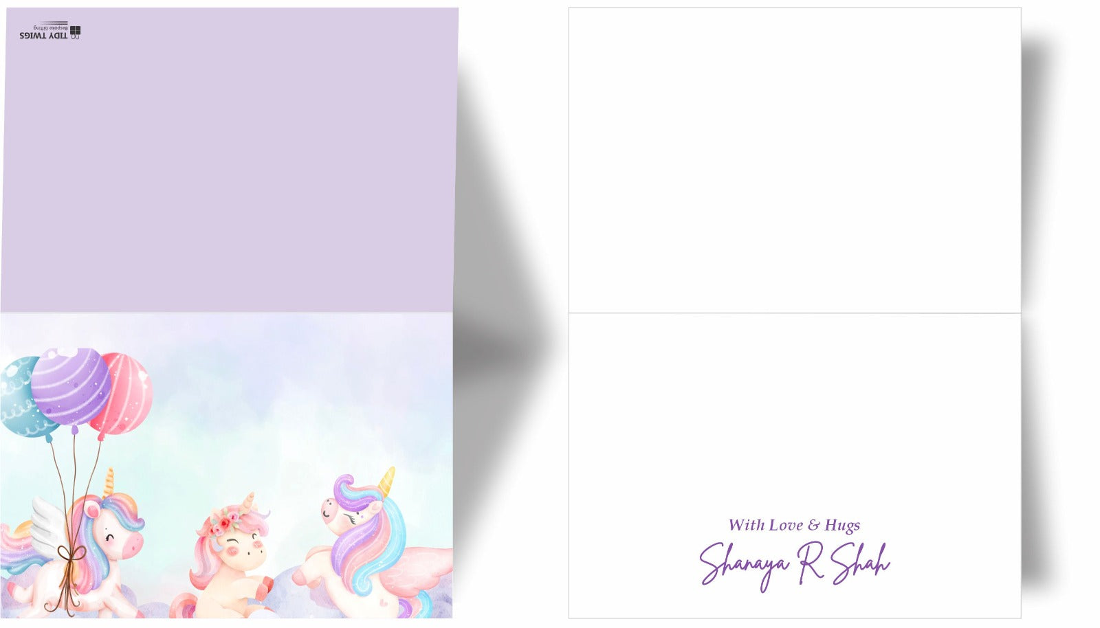 Unicorn Print Note Cards