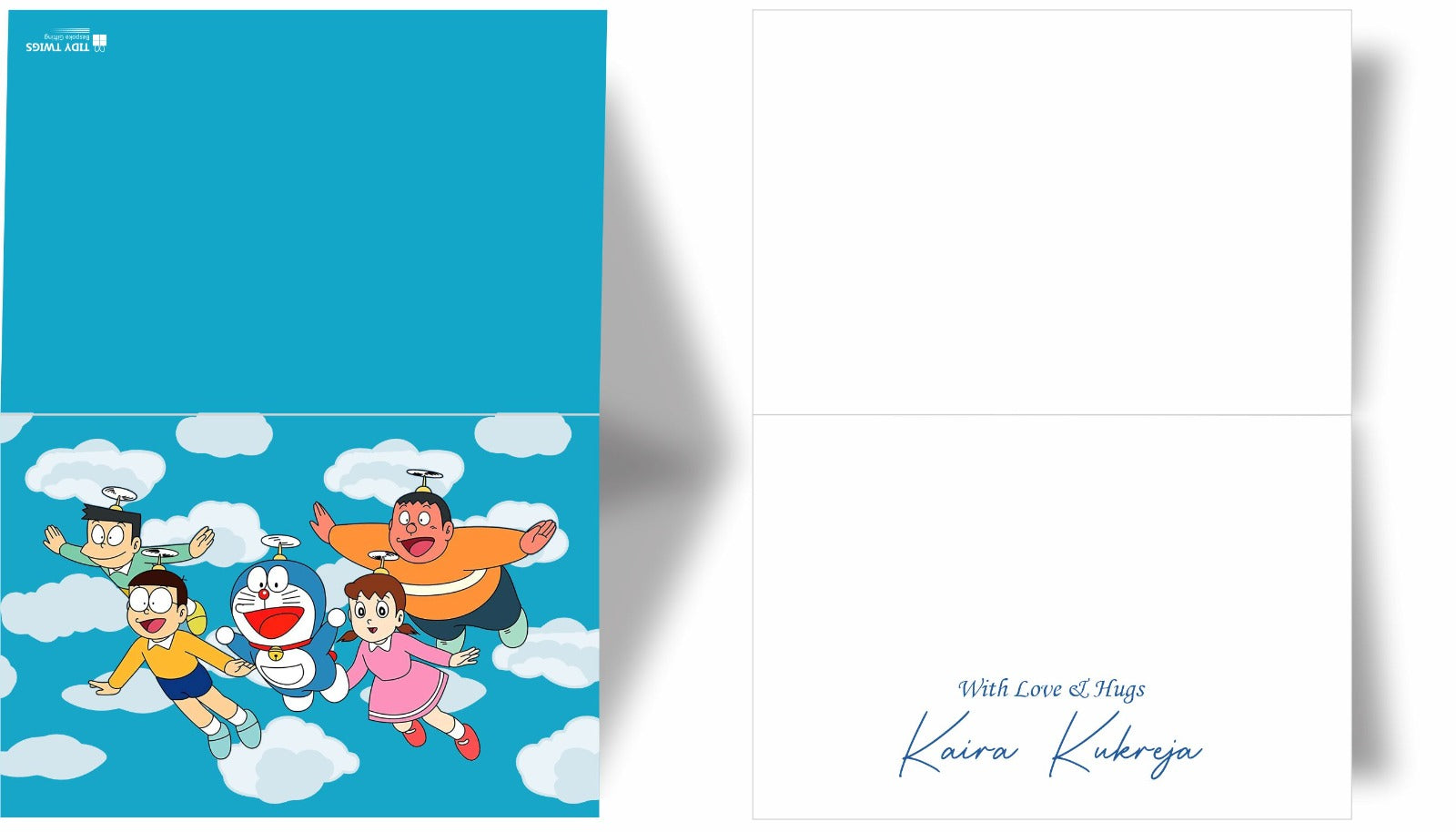 Doremon Print Note Cards