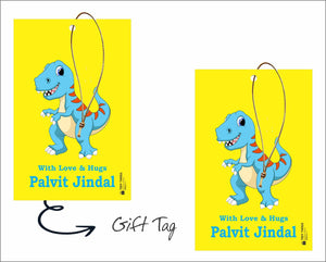 Dinosaurs Print Gift Tags