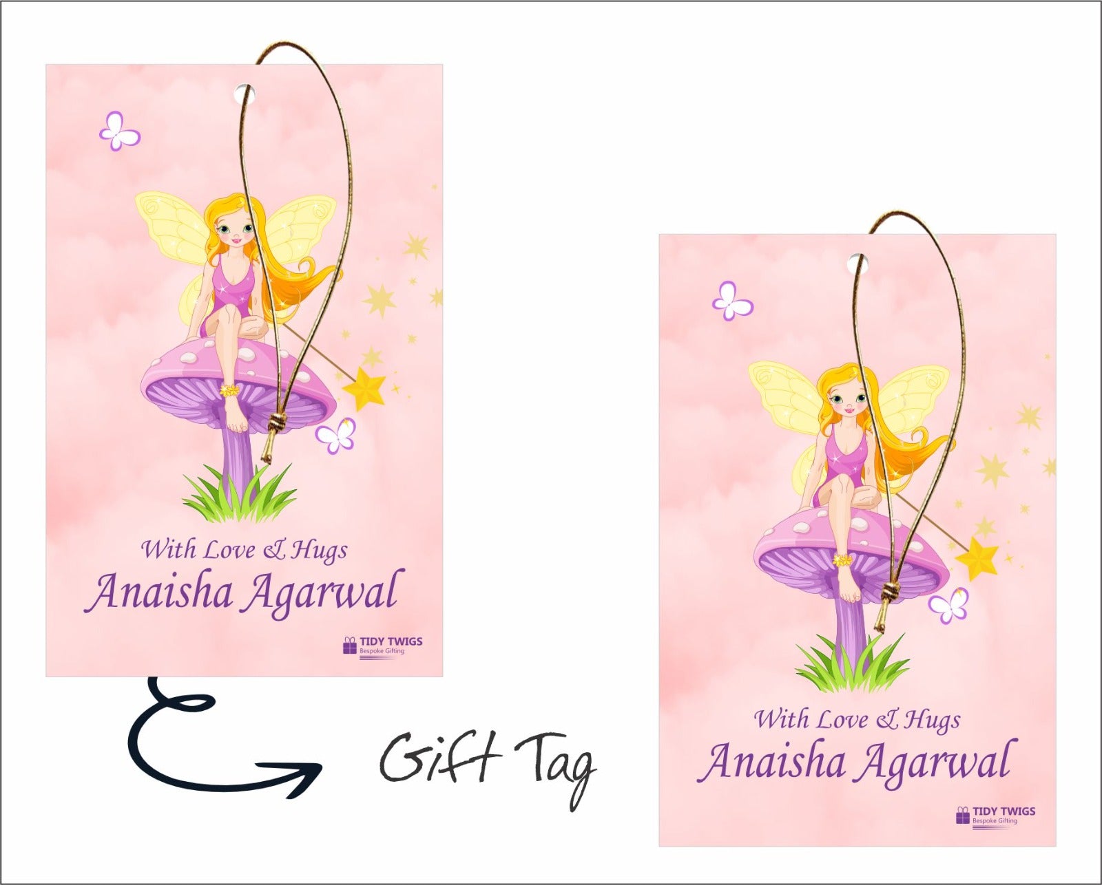 Disney Princess Print Gift Tags