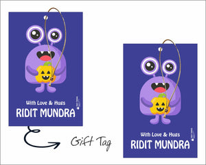 Monster Print Gift Tags
