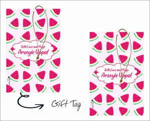 Watermelon Print Gift Tags