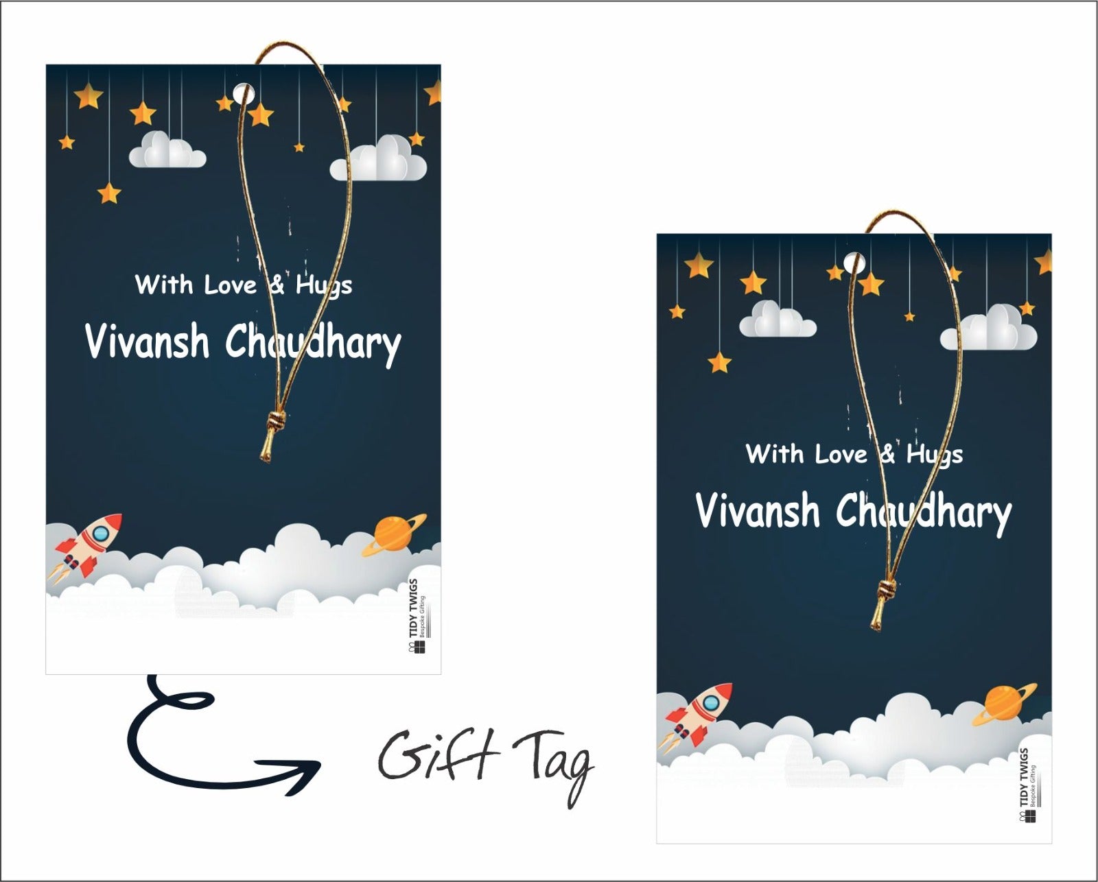 Tidy Twigs Print Gift Tags