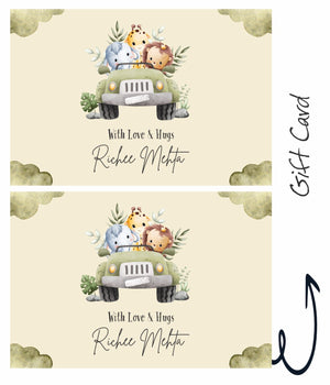 Animal Print Gift Card