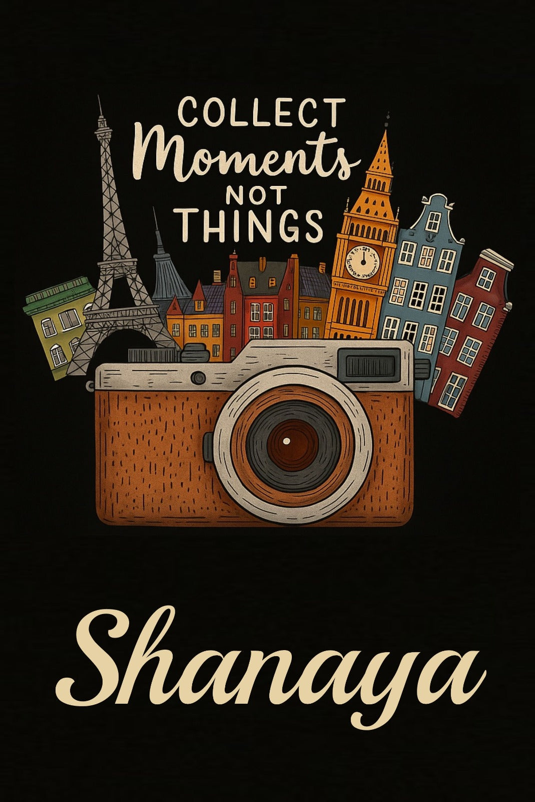 Vintage camera Print Passport Cover