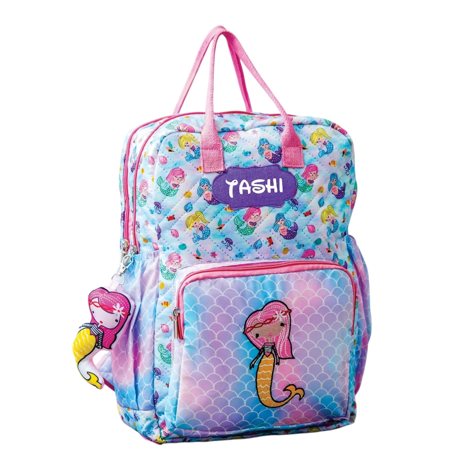 Mermaid Print School Backpack
