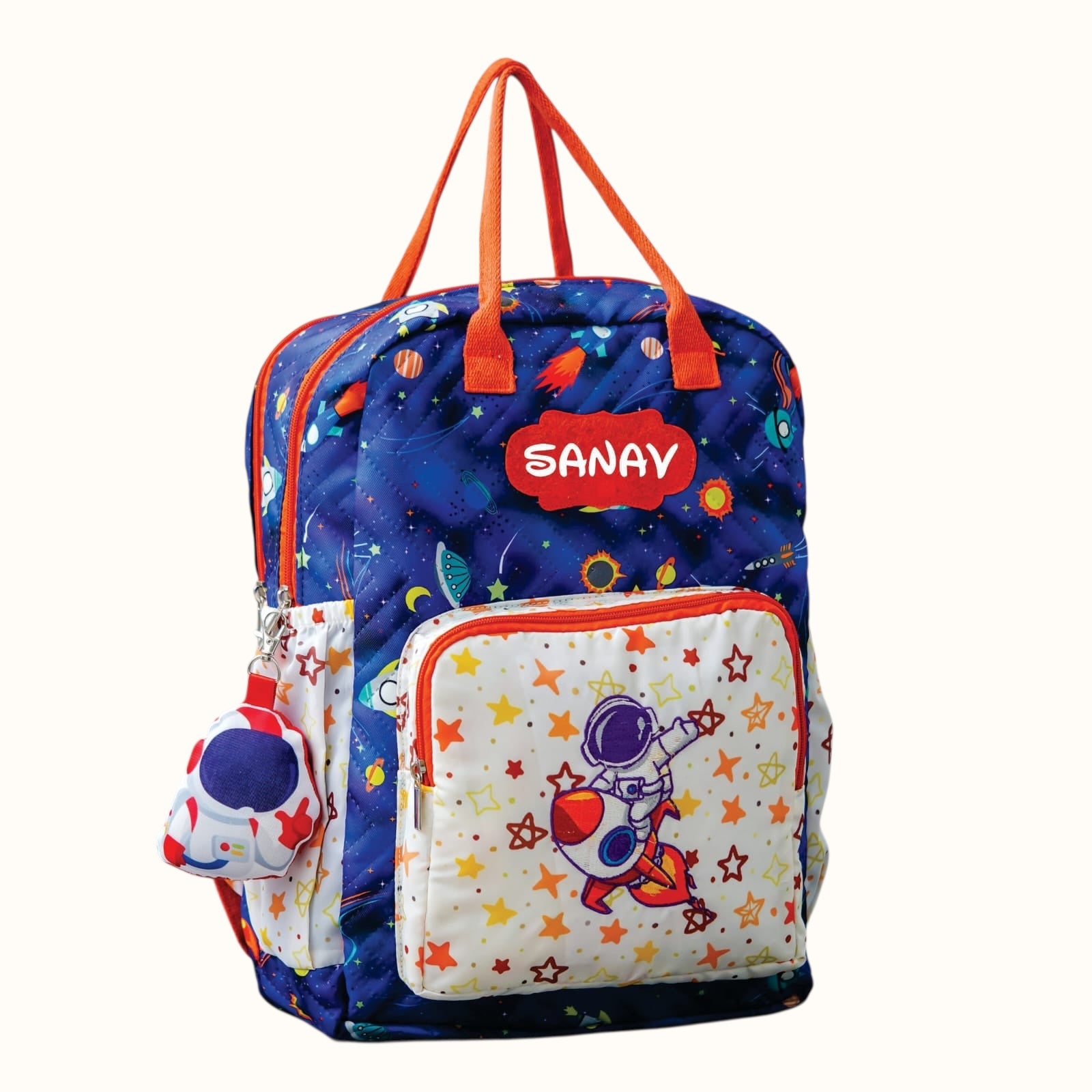 Space Print School Backpack