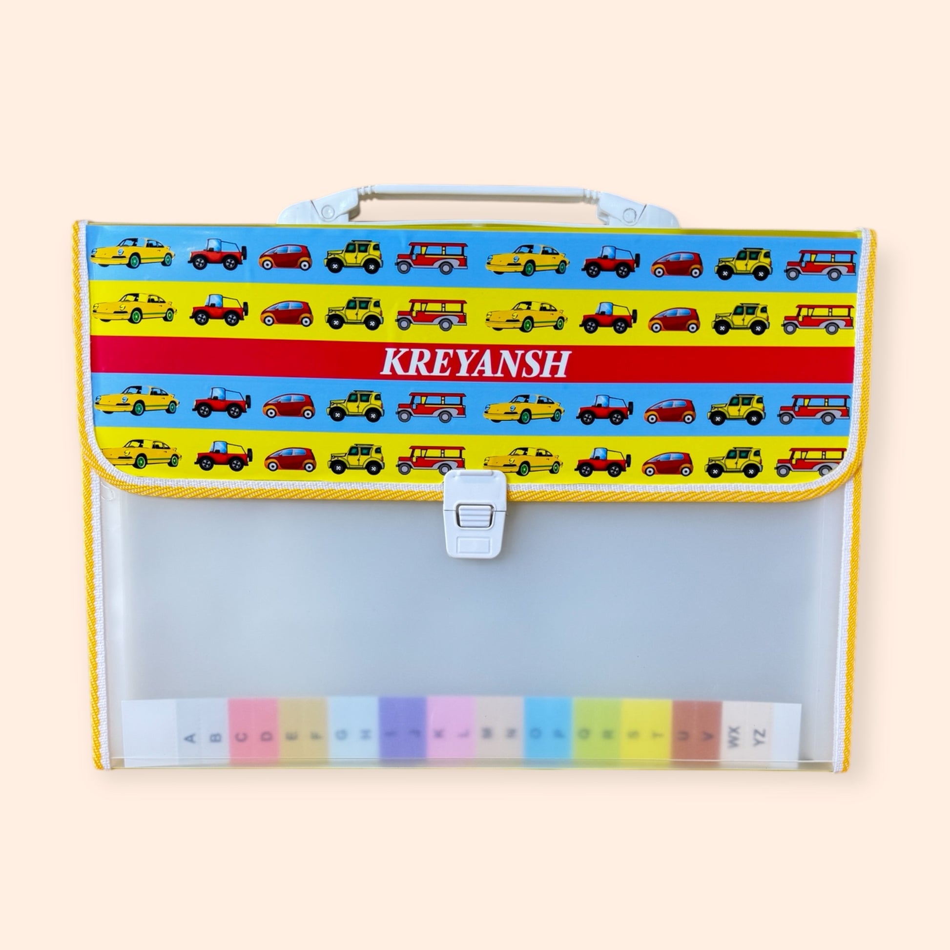 Car Print Multi purpose folders