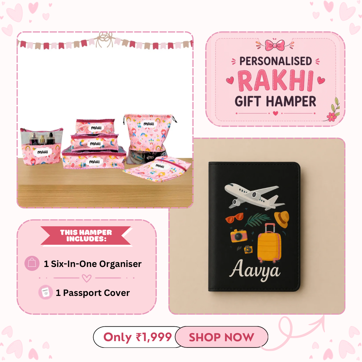 6 in 1 Organiser + Passport Cover