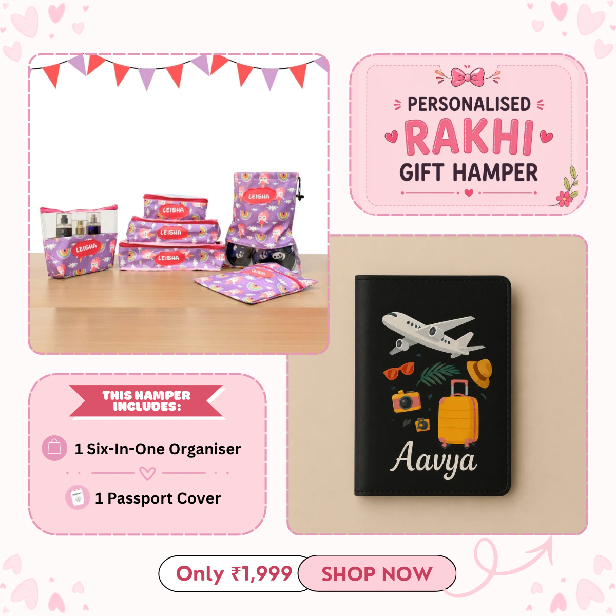 6 in 1 Organiser + Passport Cover