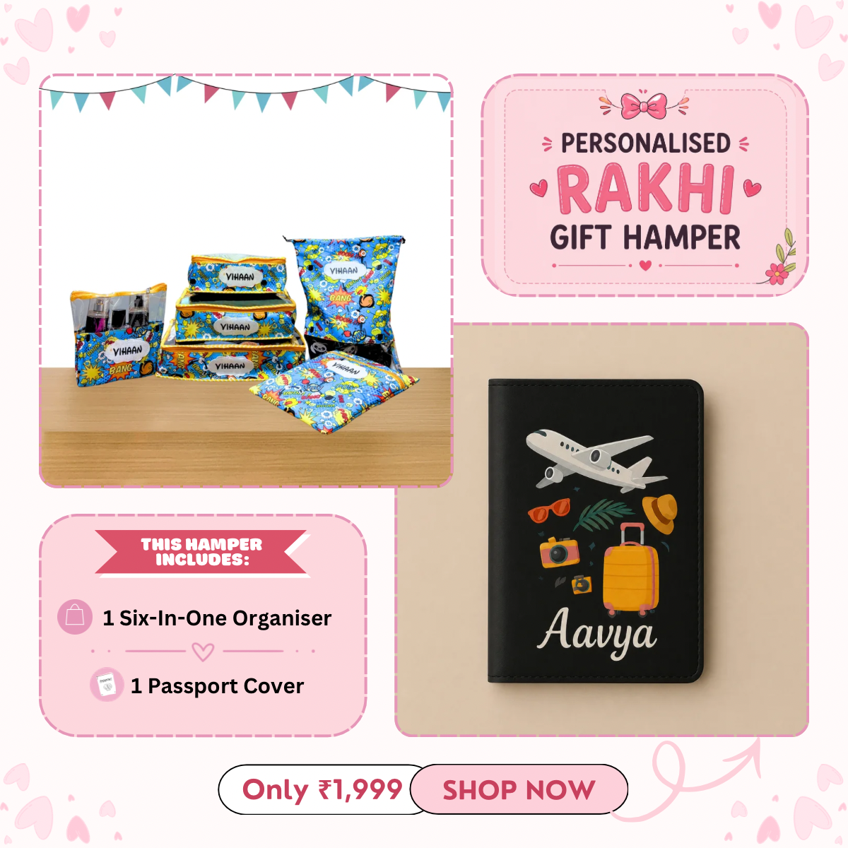 6 in 1 Organiser + Passport Cover