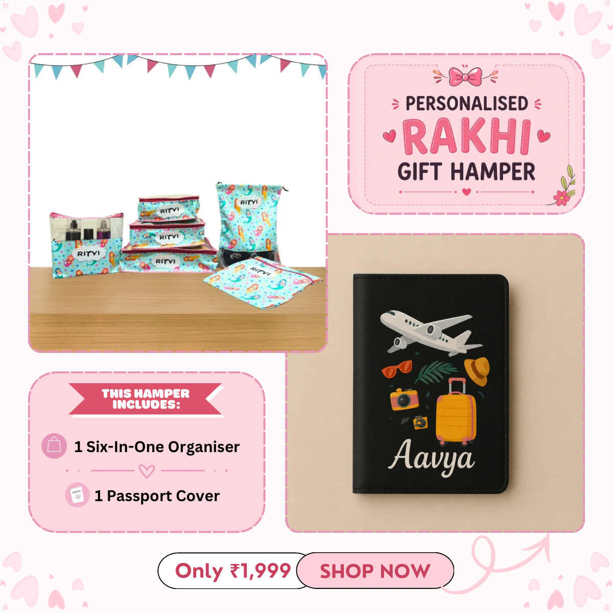 6 in 1 Organiser + Passport Cover