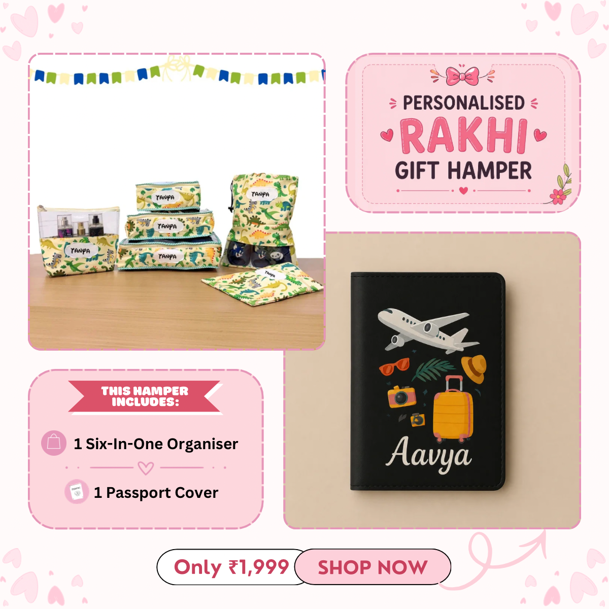 6 in 1 Organiser + Passport Cover