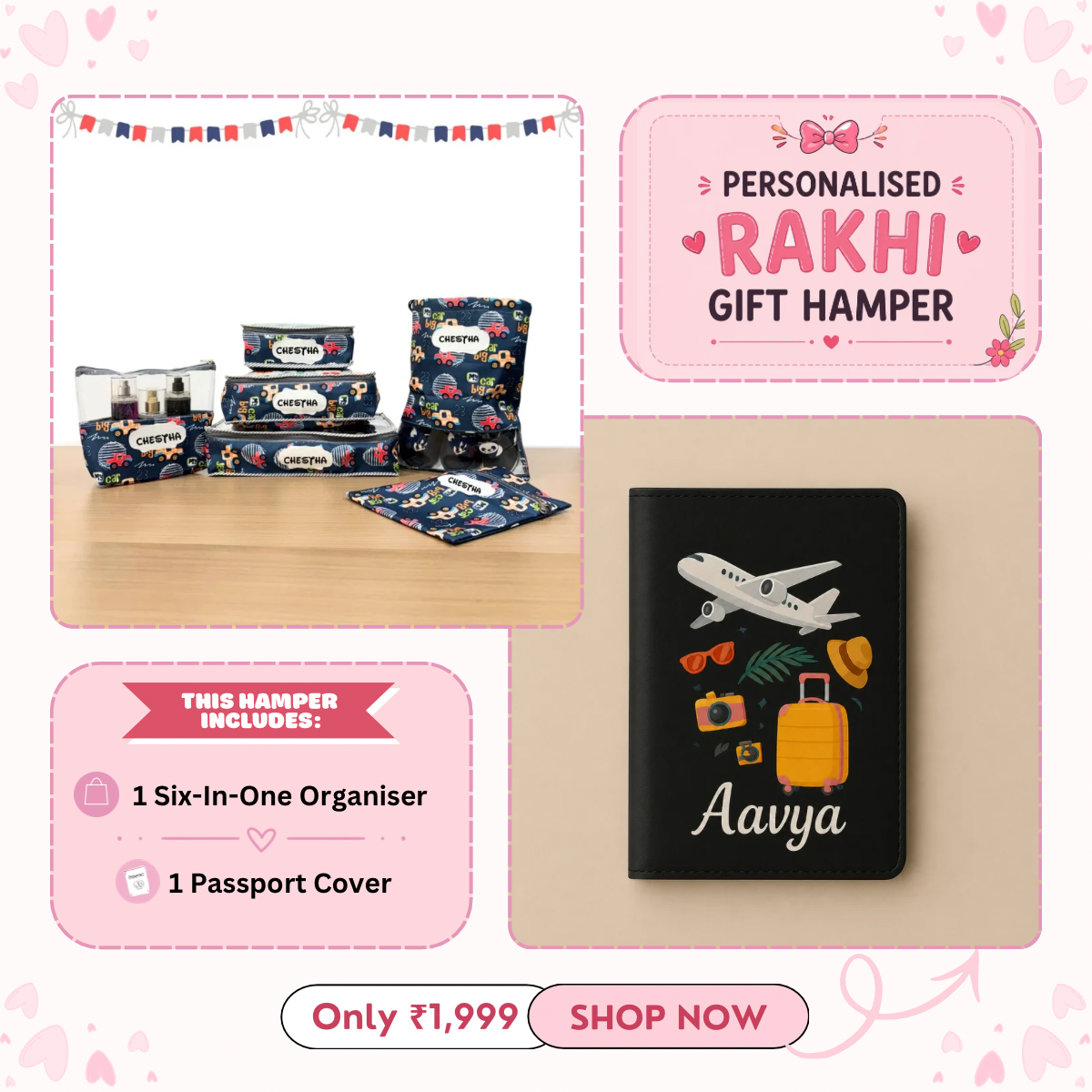 6 in 1 Organiser + Passport Cover