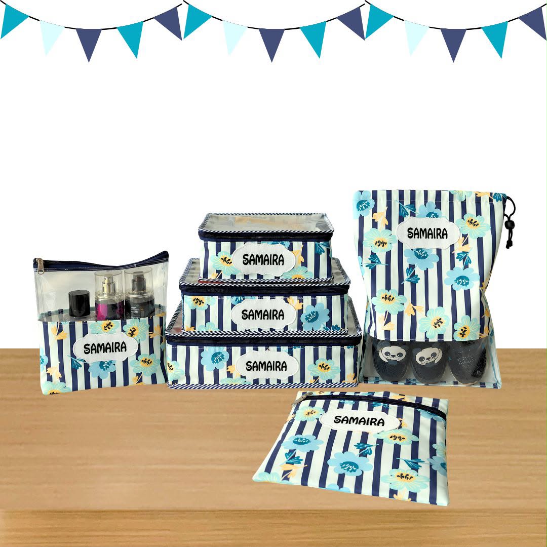 Flower Print Organisers