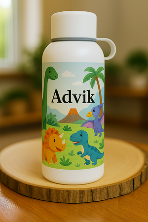 Dino Adventure Steel Bottle