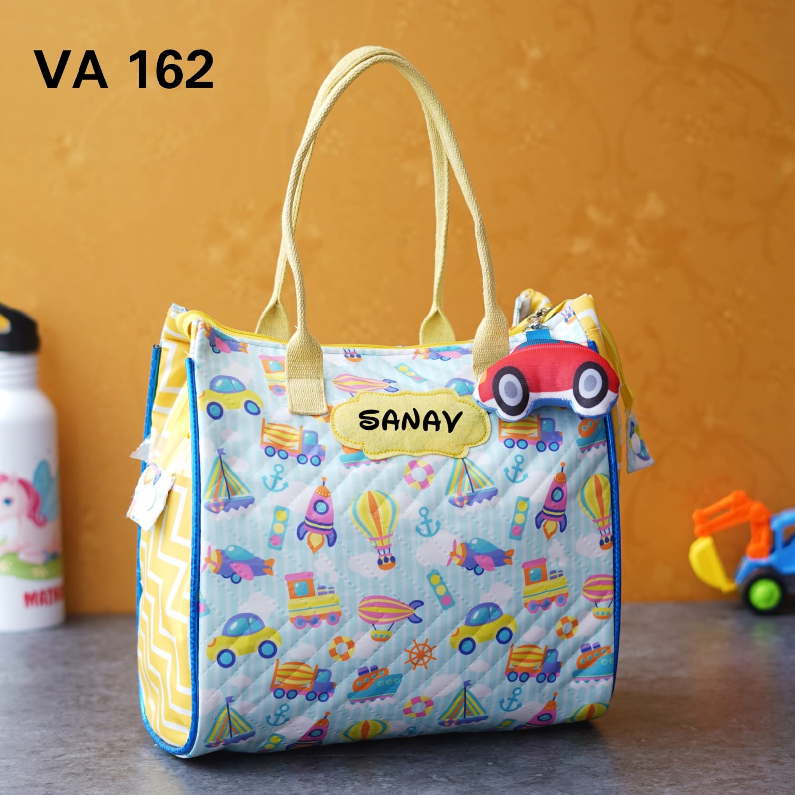 Doodle Print Tote Bags