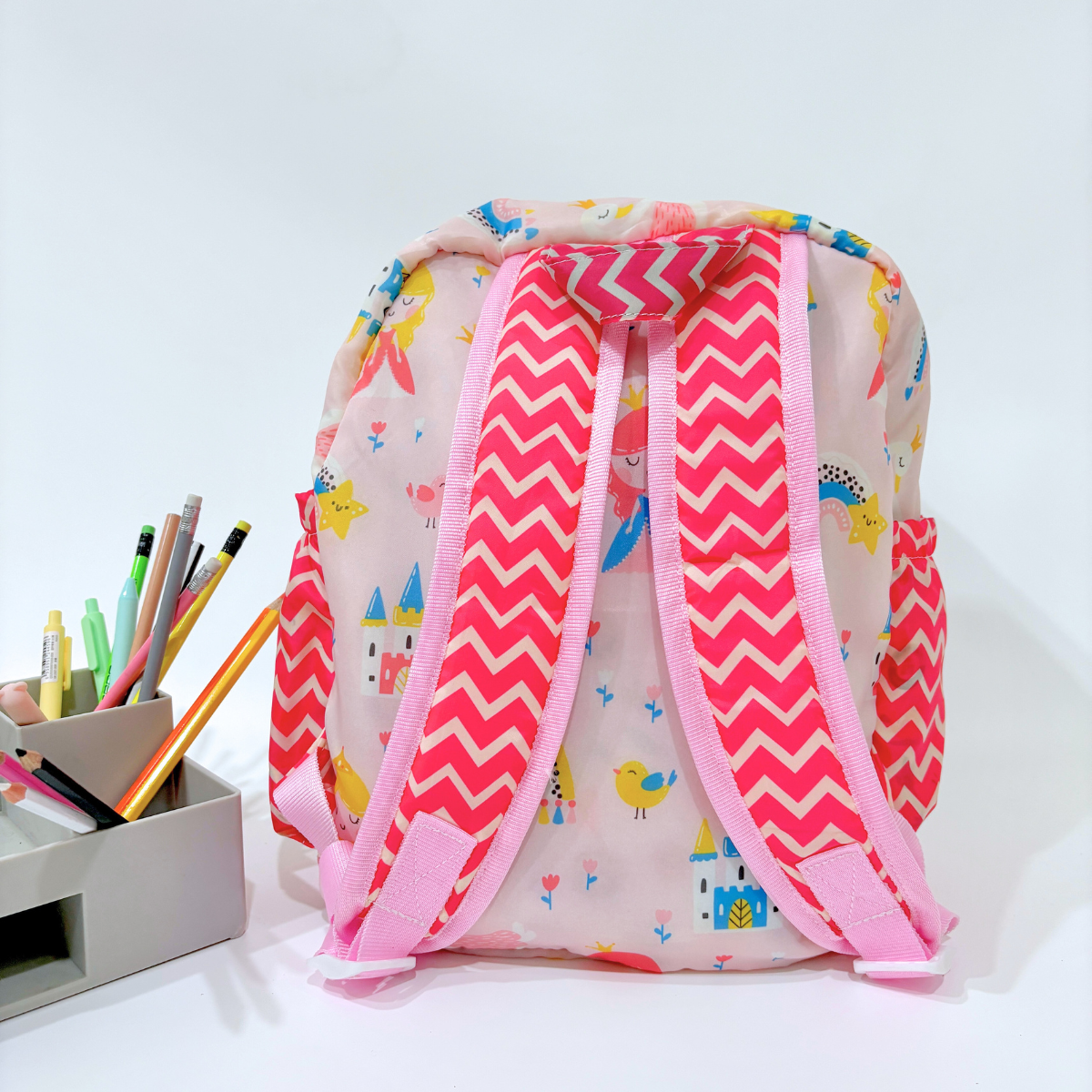 Princess Print Toddler Backpack
